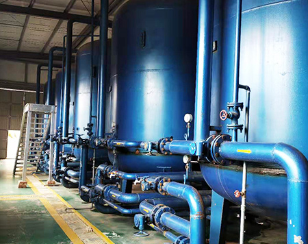 無煙煤過濾裝置成功案例